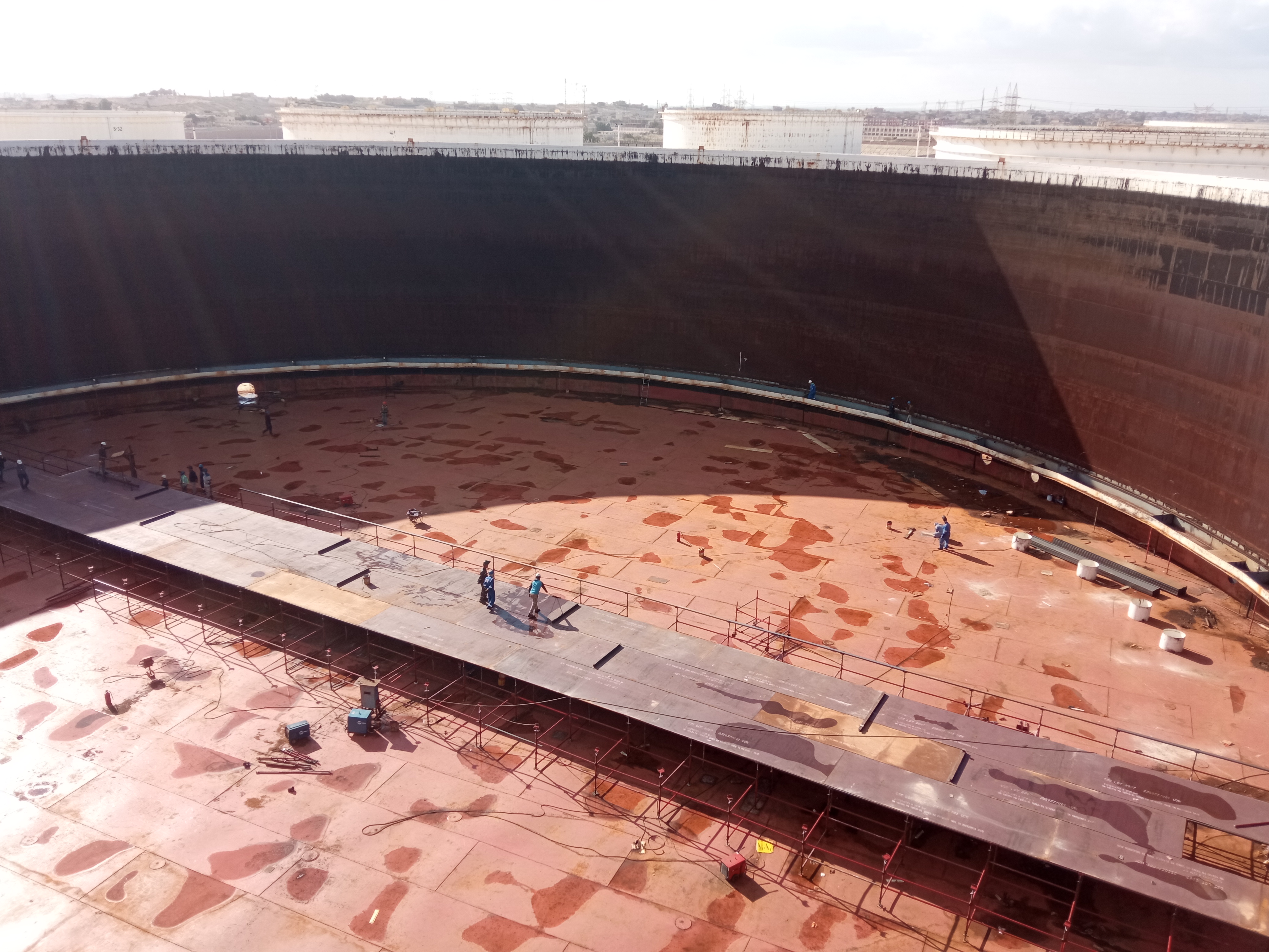 SUMED Tank Maintenance Project Floating Roof Replacement